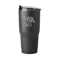 Memphis Tigers 30oz Etch Powder Coat Tumbler