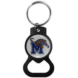 Memphis Tigers Bottle Opener Key Chain, Black