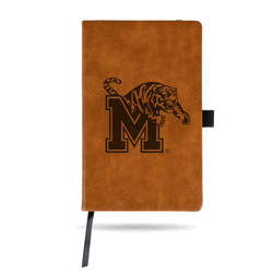 Memphis Tigers Brown - Primary Laser Engraved Small Notepad