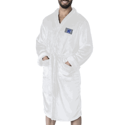 Memphis Tigers NCAA White Out Silk Touch Robe Large/XLarge
