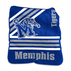 Memphis Tigers Raschel Throw