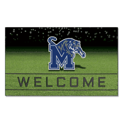 Memphis Tigers Rubber Door Mat - 18in. x 30in.