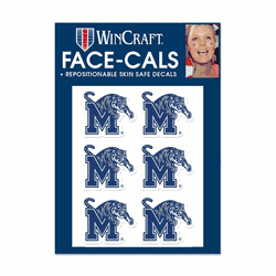 Memphis Tigers Tattoo Face Cals