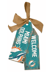 Miami Dolphins 12" Team Tags