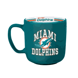 Miami Dolphins 15oz Stripe Mug