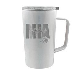 Miami Dolphins 18oz Hustle Travel Mug