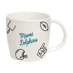 Miami Dolphins 18oz Playmaker Mug
