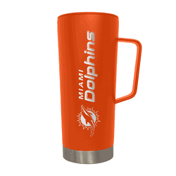 Miami Dolphins 18oz Roadie Tumbler with Handle