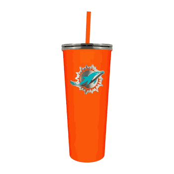 Miami Dolphins 24oz New Skinny Tumbler