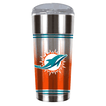 Miami Dolphins 24oz Vapor Eagle Tumbler