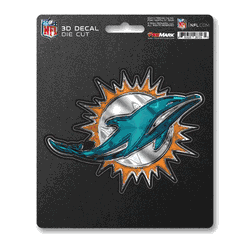 Miami Dolphins 3D Decal Sticker