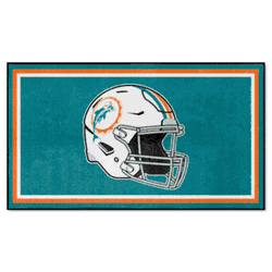 Miami Dolphins 3ft. x 5ft. Plush Area Rug