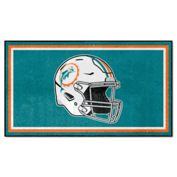 Miami Dolphins 3ft. x 5ft. Plush Area Rug