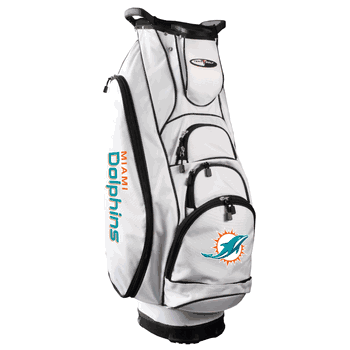 Miami Dolphins Albatross Golf Cart Bag - White