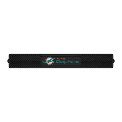 Miami Dolphins Bar Drink Mat - 3.25in. x 24in.