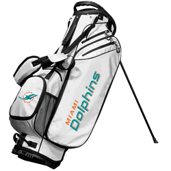 Miami Dolphins Birdie Golf Stand Bag - White