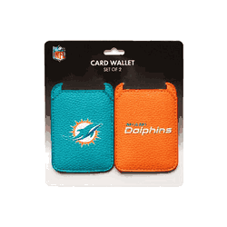 Miami Dolphins Card Wallet 2-pack