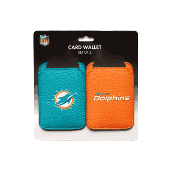 Miami Dolphins Card Wallet 2-pack
