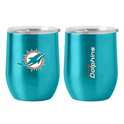 Miami Dolphins Carrot 16oz Gameday Stainless Curved Beverage