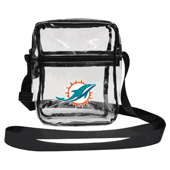 Miami Dolphins Clear Sideline Purse