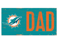 Miami Dolphins DAD Sign