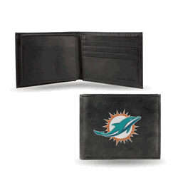 Miami Dolphins  Embroidered Bill-fold Wallet