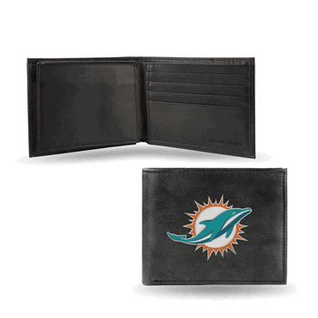 Miami Dolphins  Embroidered Bill-fold Wallet