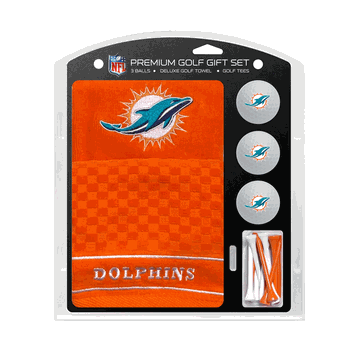 Miami Dolphins Embroidered Towel Gift Set