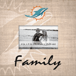 Miami Dolphins Family Picture Frame