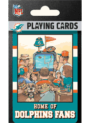 Miami Dolphins Fan Deck Playing Cards