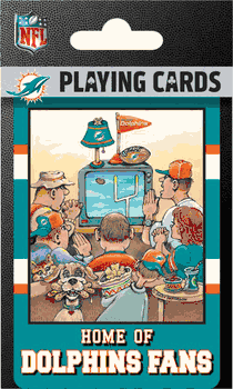 Miami Dolphins Fan Deck Playing Cards