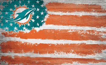 Miami Dolphins Flag 11x19.