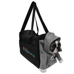 Miami Dolphins Furry Fan Pet Carrier