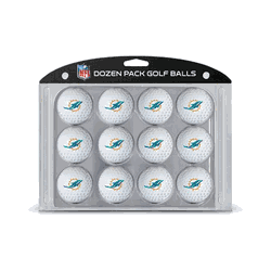 Miami Dolphins Golf Balls Pack of 12