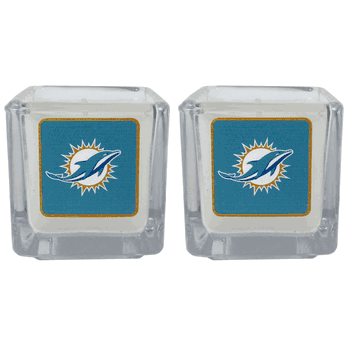 Miami Dolphins Graphics Candle Set