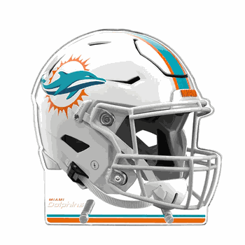 Miami Dolphins Helmet Acrylic Standee