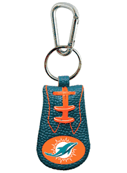 Miami Dolphins Keychain Team Color Football CO