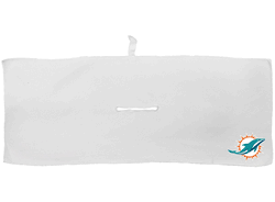Miami Dolphins Large Microfiber Towel - 16" x 40" (White)