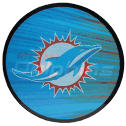 Miami Dolphins Lenticular Flip Decals