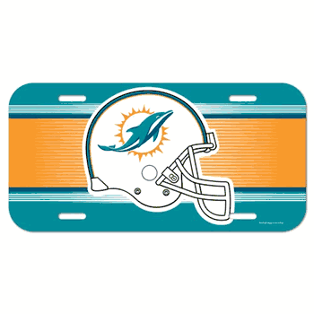 Miami Dolphins License Plate