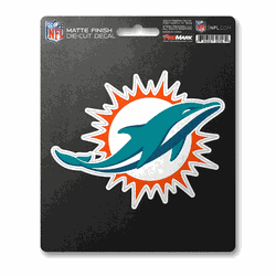Miami Dolphins Matte Decal Sticker