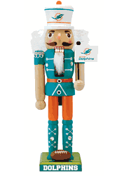 Miami Dolphins NFL 12" Nutcracker