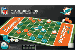 Miami Dolphins NFL Checkers