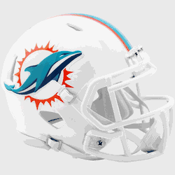 Miami Dolphins NFL Mini Speed Football Helmet