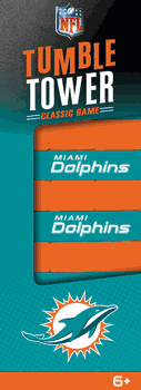 Miami Dolphins NFL Tumble Tower