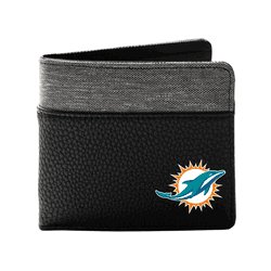 Miami Dolphins Pebble BiFold Wallet BLCK