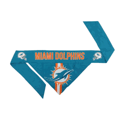 Miami Dolphins Pet Bandana Small