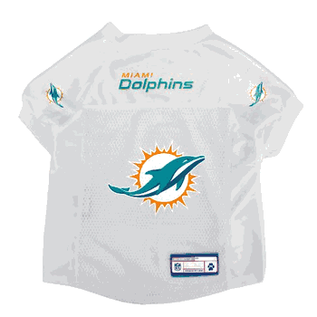 Miami Dolphins Pet Jersey Large
