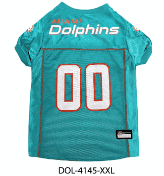 Miami Dolphins Pet Mesh Jersey 2X-Large