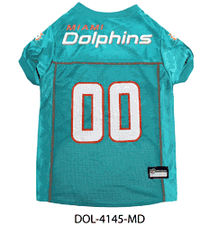 Miami Dolphins Pet Mesh Jersey - Medium